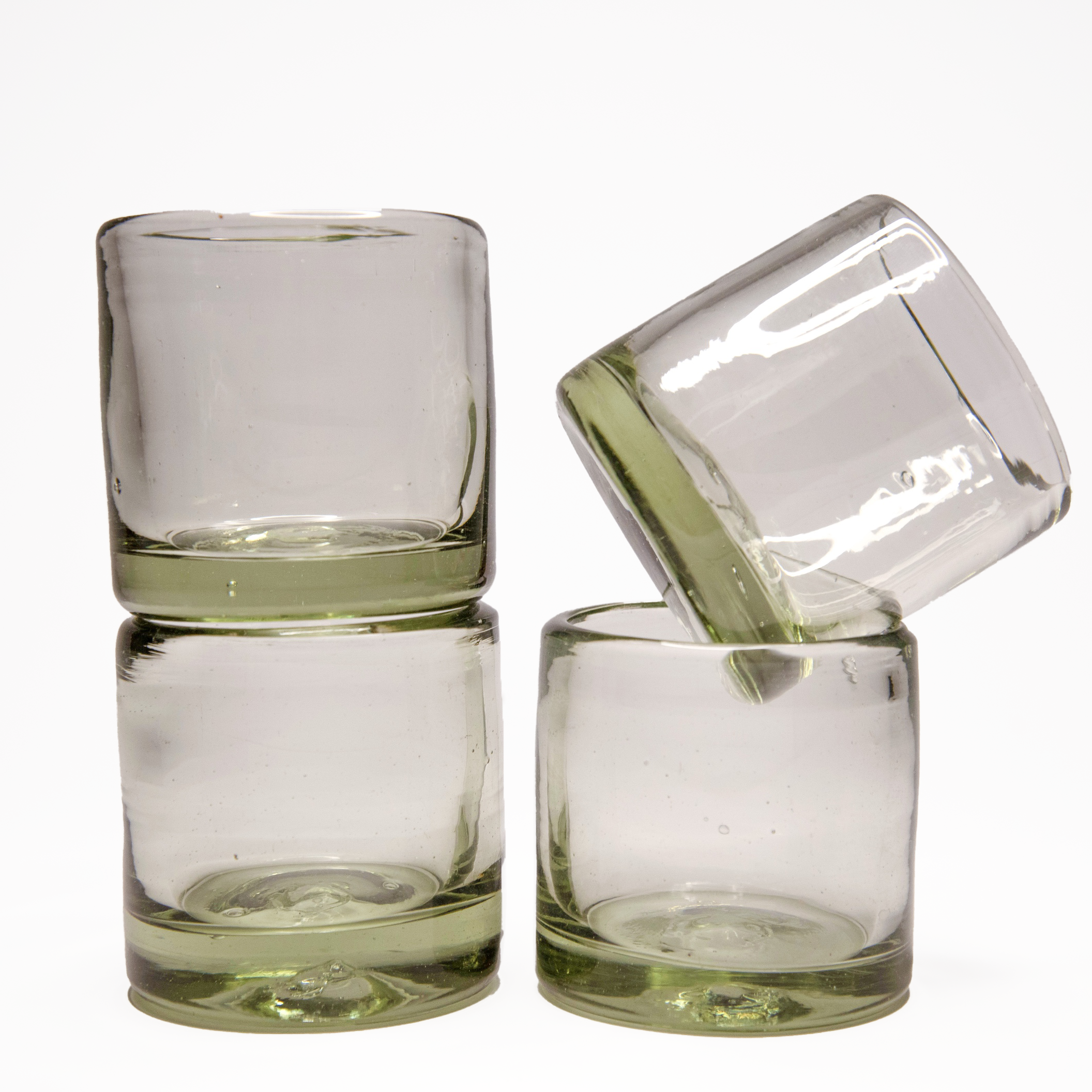 Ana Clear Glass DOF (Set of Four) by Diego Olivero