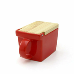 Bee House Ceramic Salt Box