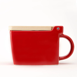 Bee House Ceramic Salt Box