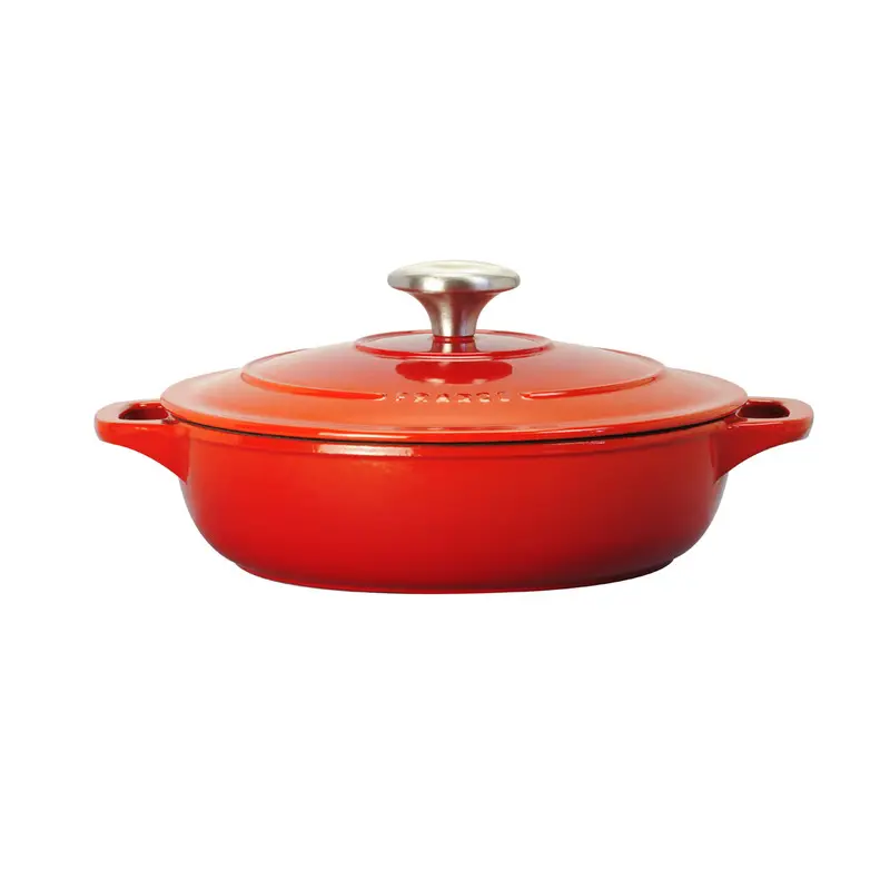 1.4-Quart Chassuer Cast Enamel Braiser
