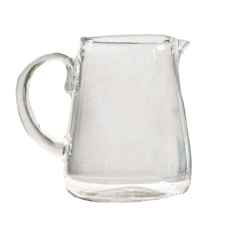 Hand Blown Glass Pitcher