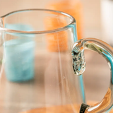 Hand Blown Glass Pitcher