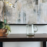 Hand Blown Glass Pitcher