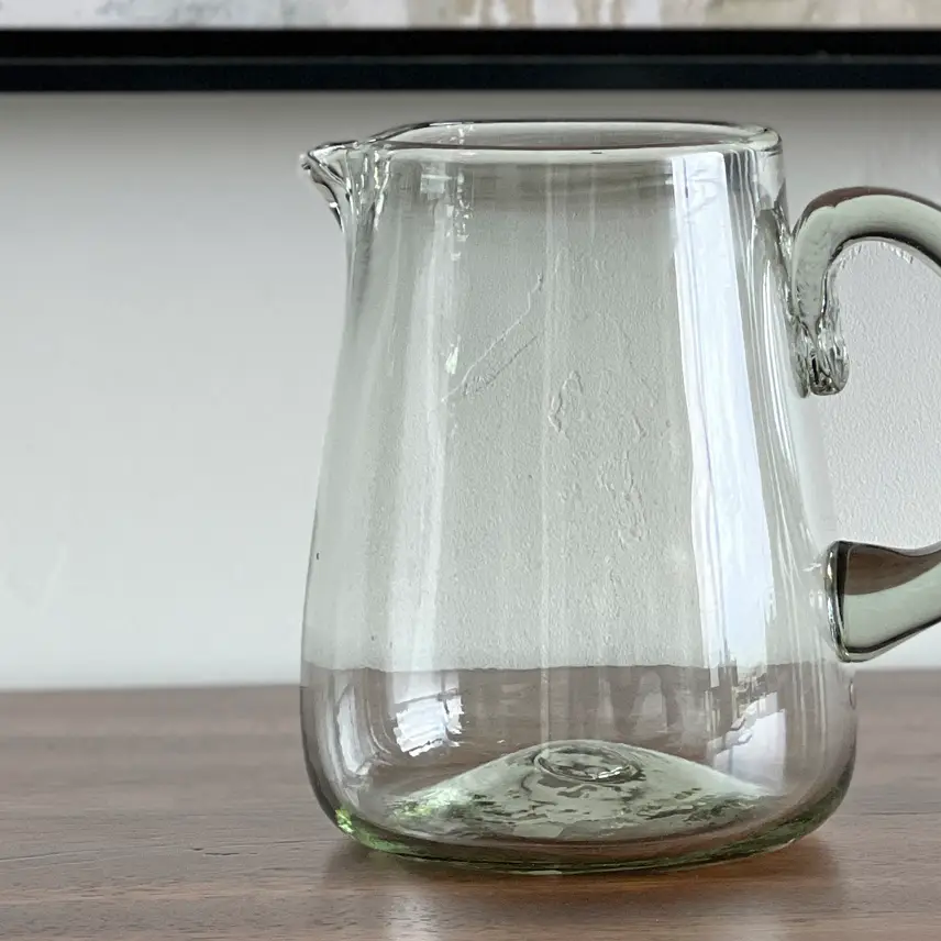 Chef Pitcher Hand Blown Glass Pitcher, Chef-Recommended | Fifth Quarter Kitchenware